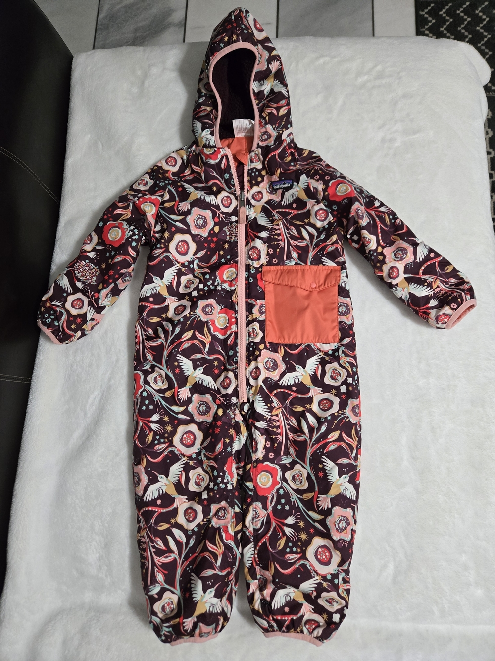 Patagonia Infant Reversible Puff Ball Bunting Snowsuit